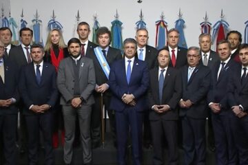 En conflicto por los fondos, los gobernadores vacían el acto del 9 de Julio de Milei en Tucumán