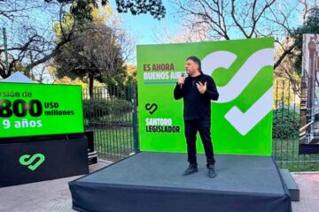 Santoro: “Fuimos rompiendo el techo en la Ciudad elección tras elección”