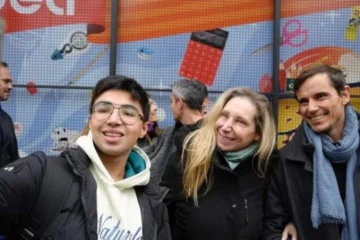 Karina Milei y Martín Menem recorrieron Oberá junto a candidatos de La Libertad