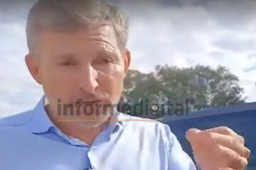 Frigerio respondió cara a cara el planteo de docentes por el IOSPER