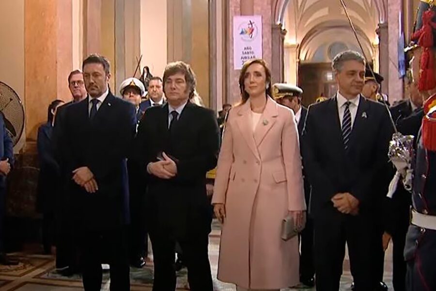 Tedeum del 25 de Mayo: la tensión política entre Javier Milei, Victoria Villarruel y Jorge Macri en la Catedral Metropolitana