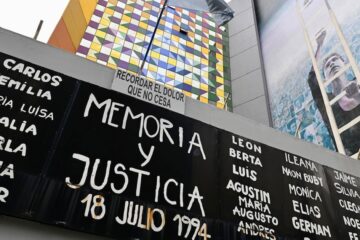 Suspensión del Encuentro Federal por la Memoria para recordar el atentado a la AMIA, previsto para el 18 de junio