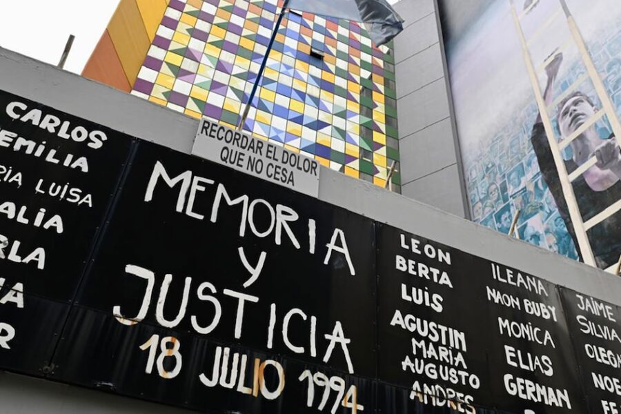 Suspensión del Encuentro Federal por la Memoria para recordar el atentado a la AMIA, previsto para el 18 de junio