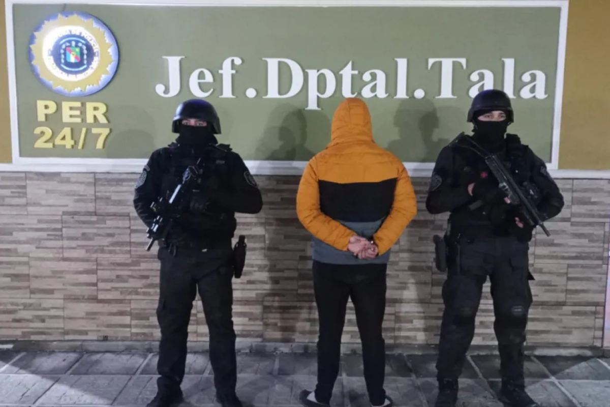 Detienen a un sospechoso por un homicidio violento en Rosario del Tala