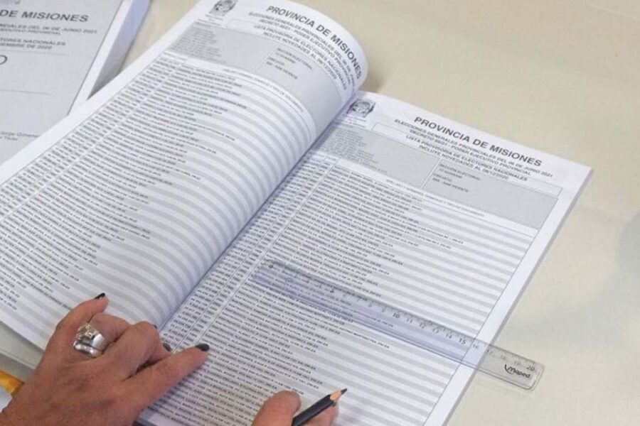 Padrón definitivo oficializado por el Tribunal Electoral en las Elecciones de Misiones 2025