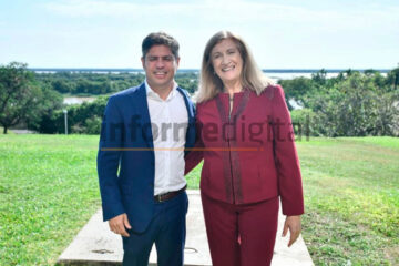 Presente en el encuentro de gobernadores, destacó la visita de Kicillof