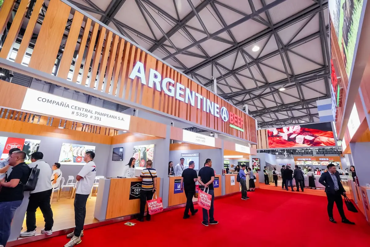 El recorrido de la carne argentina en Sial China 2025
