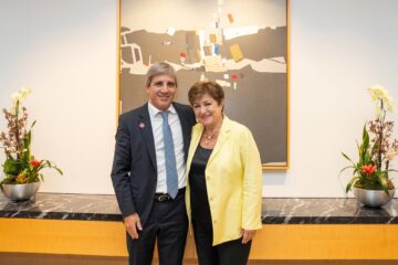 La euforia de Luis Caputo, el futuro de Kristalina Georgieva y la fuerte movida del campo