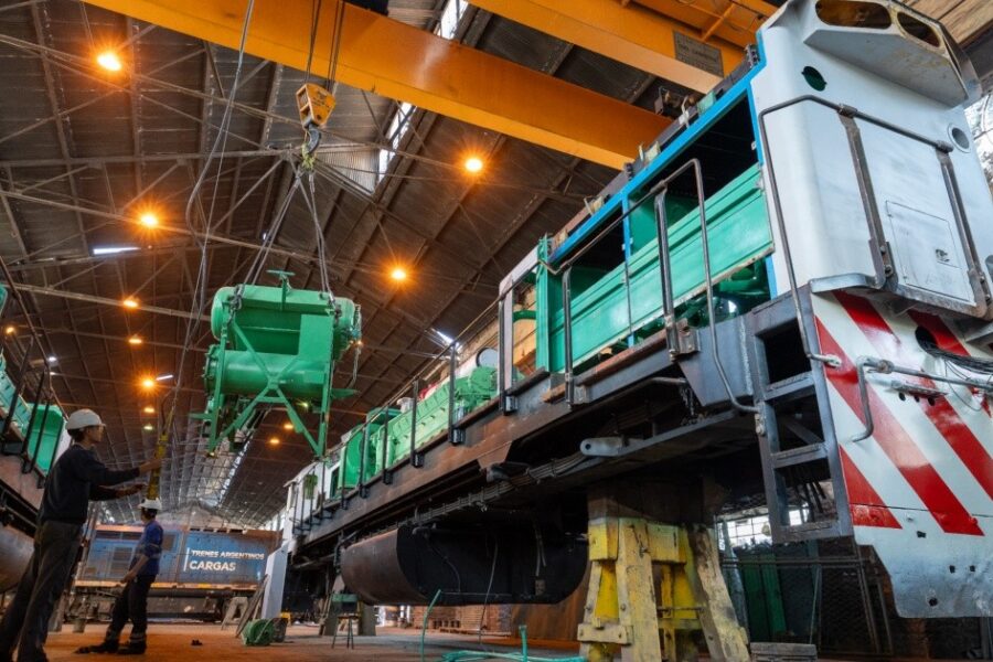 Acuerdo para aumentar el transporte ferroviario de granos