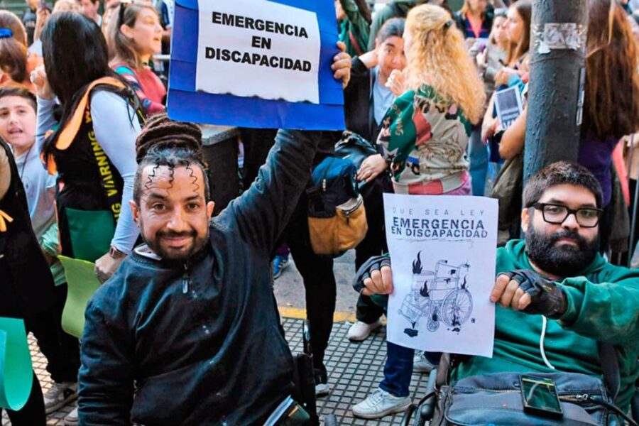 Oposición pretende aprobar la ley de emergencia en discapacidad este miércoles