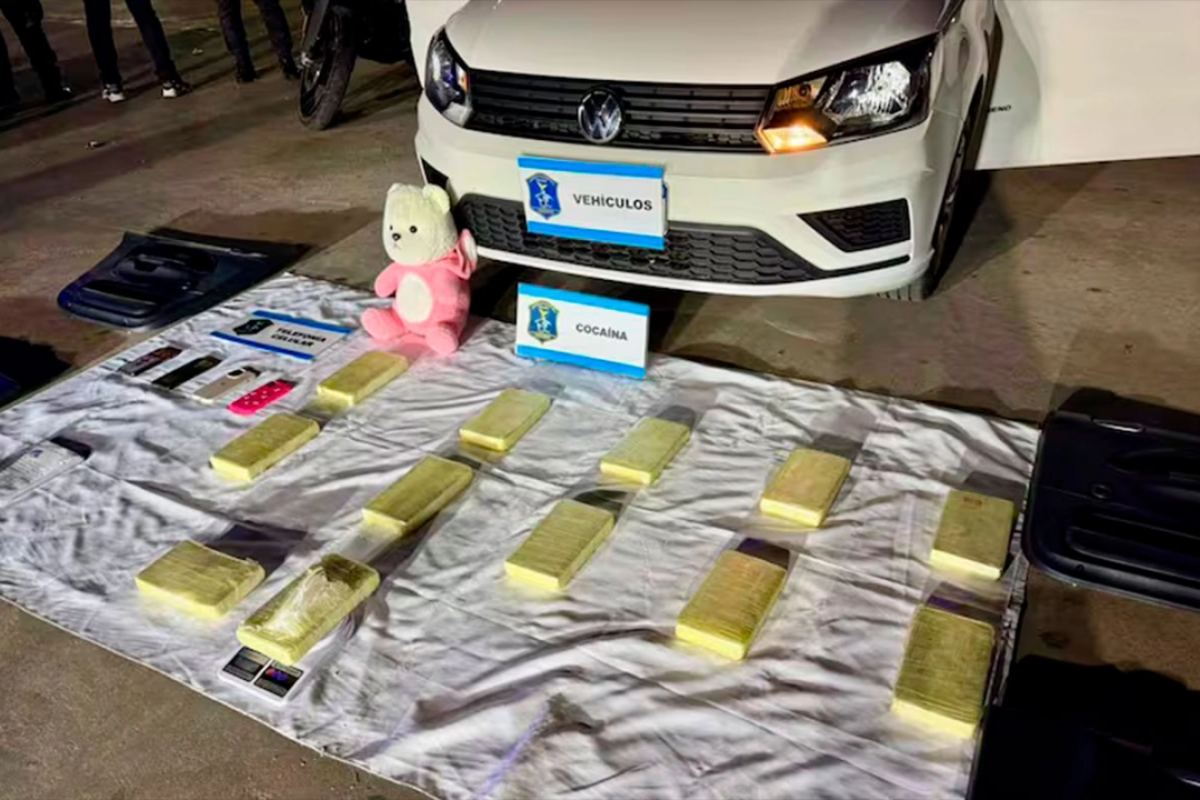 Desmantelan banda narco de Buenos Aires que traficaba cocaína desde Entre Ríos