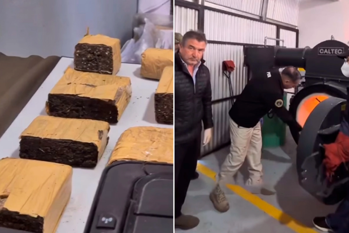Policía de Entre Ríos incinera droga incautada valorada en 100 millones de pesos