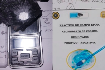 Detienen a un sospechoso por narcomenudeo en Gualeguaychú: se incautaron cocaína y dinero en el allanamiento