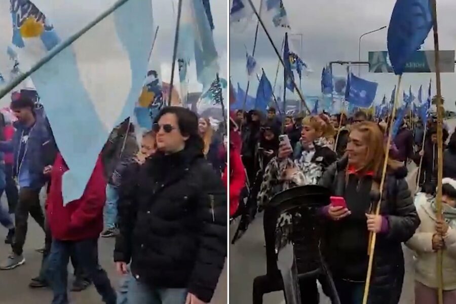 Manifestantes bloquean accesos a Mar del Plata en rechazo a la condena de Cristina Kirchner antes del fin de semana largo