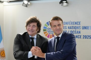 Milei y Macron se saludan en la ONU y acordan reunión bilateral para firmar pactos en minería y energía nuclear