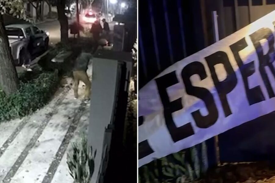 Vandalismo en la casa de José Luis Espert: cinco hombres dejan mensaje amenazante y excremento frente a su domicilio