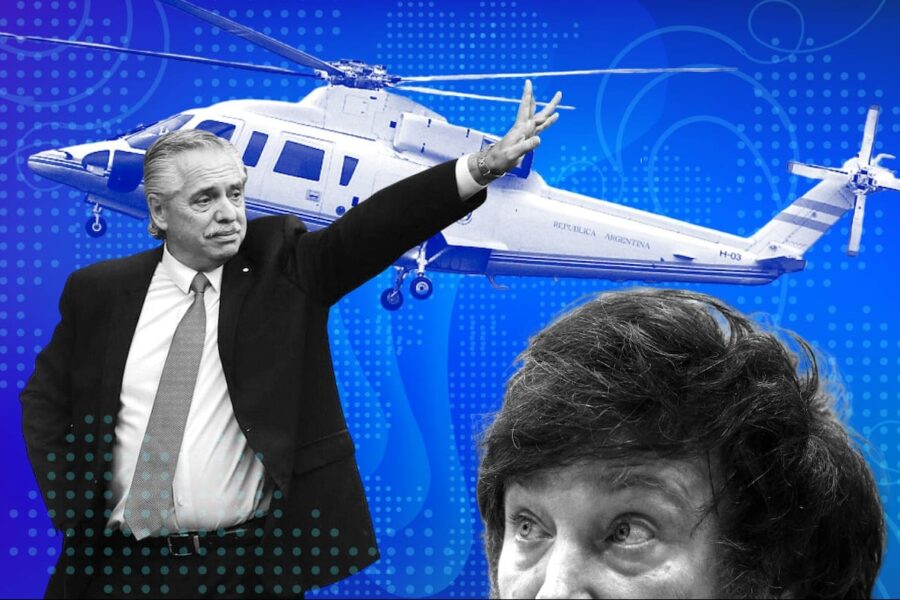 El misterioso destino del helicóptero presidencial que usaba Alberto Fernández