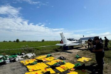 Cocaína, oro y municiones confiscados en allanamientos tras la caída de la avioneta en Islas