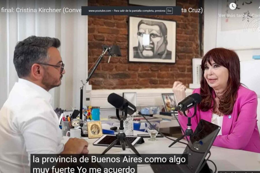 Cristina Kirchner aclara su postura sobre la reforma de la Constitución en una reveladora entrevista