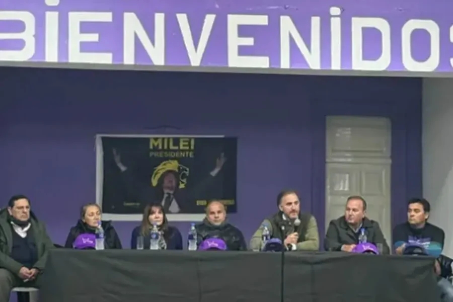 El oficialismo de LLA provincial también tuvo su encuentro