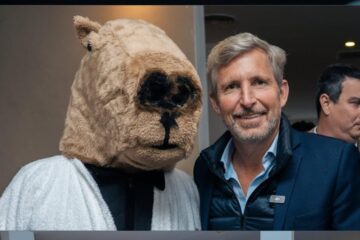 El gobierno publicita a Entre Ríos con carpinchos