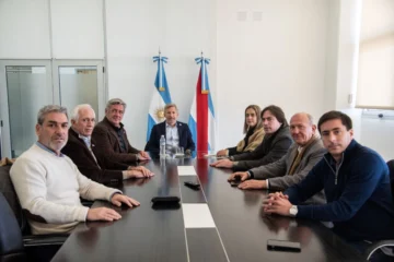 Reunión de Dirigentes del Agro con Frigerio en Paraná