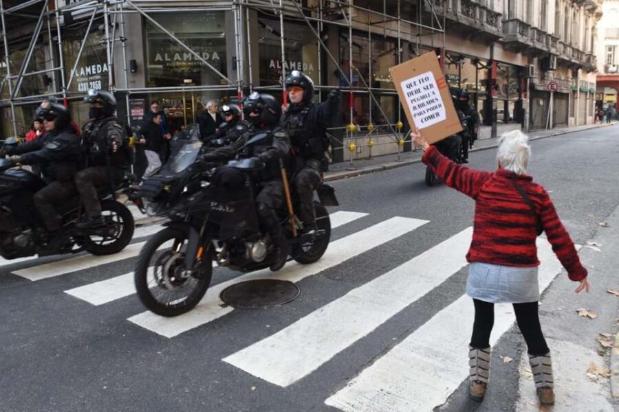 Marcha del Congreso a Plaza de Mayo: protestas en rechazo a la condena de Cristina Kirchner