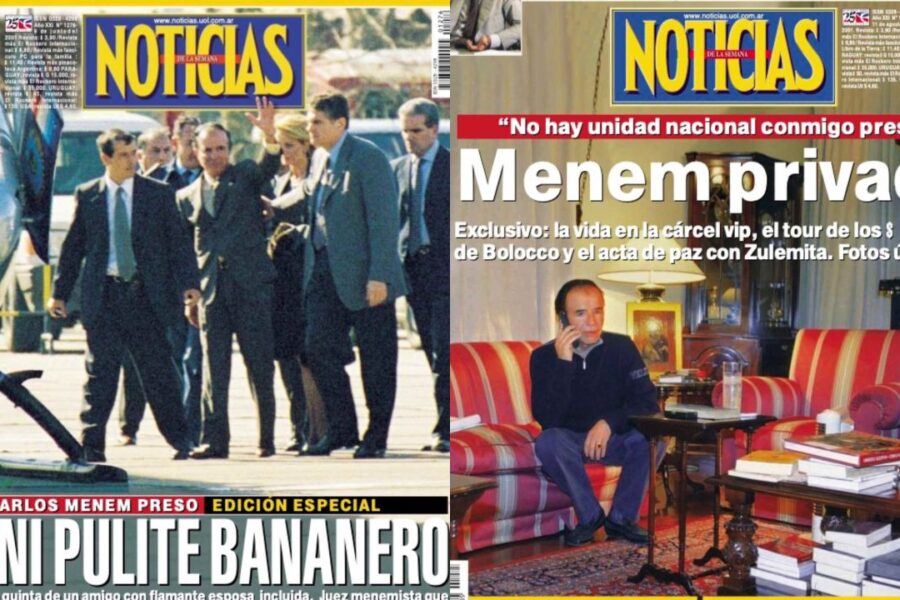 La detención de Carlos Menem y su historia contada por NOTICIAS hace 24 años
