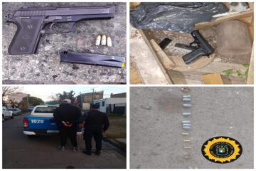 Detonaciones en Paraná: un joven detenido y un arma secuestrada en el barrio durante el incidente