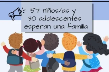 Inscripción abierta al RUAER: 57 niños y 30 adolescentes buscan una familia en Entre Ríos