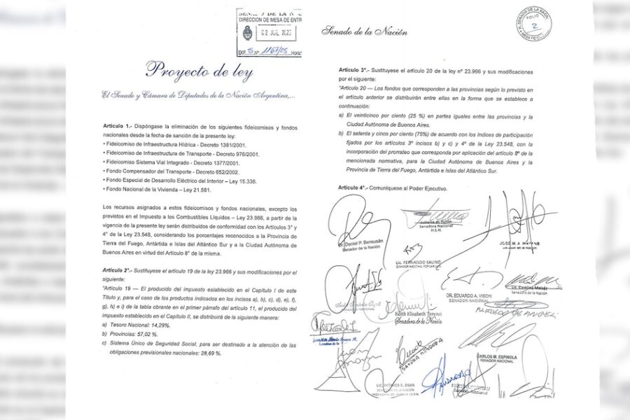 Gobierno en alerta: Senado opositora avanza con leyes para fondear provincias y modificar el sistema de ATN