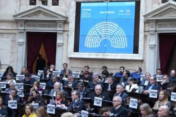 Diputados: se levantó la sesión por enfrentamiento entre legisladores K y libertarios