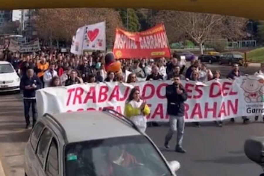 Trabajadores del Hospital Garrahan realizan paro de 24 horas aumentando las tensiones con Milei