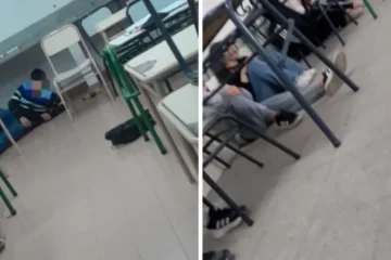 Balacera en El Pozo obliga a estudiantes a tirarse al suelo en la Escuela Bazán y Bustos