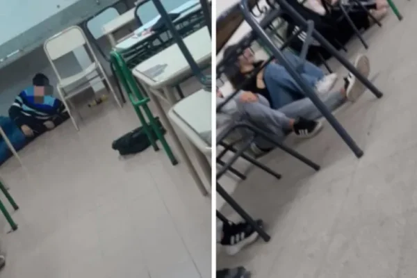 Balacera en El Pozo obliga a estudiantes a tirarse al suelo en la Escuela Bazán y Bustos