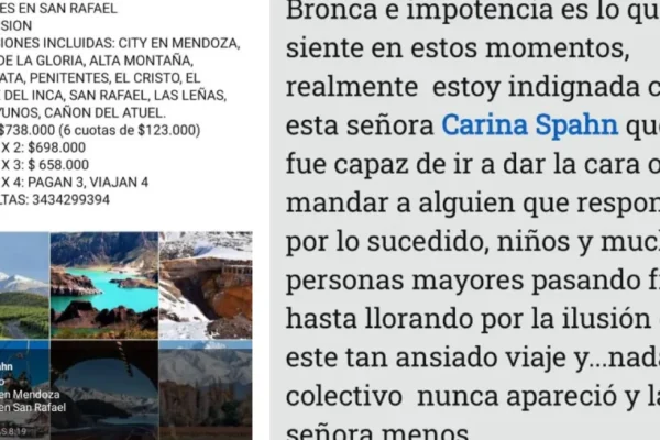 Mujer denunciada por estafa a decenas de personas a través de un viaje turístico fraudulento