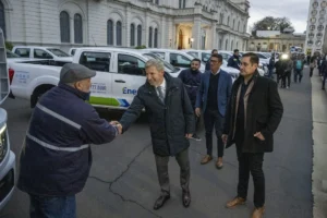 Histórica inversión de la provincia en vehículos para Enersa