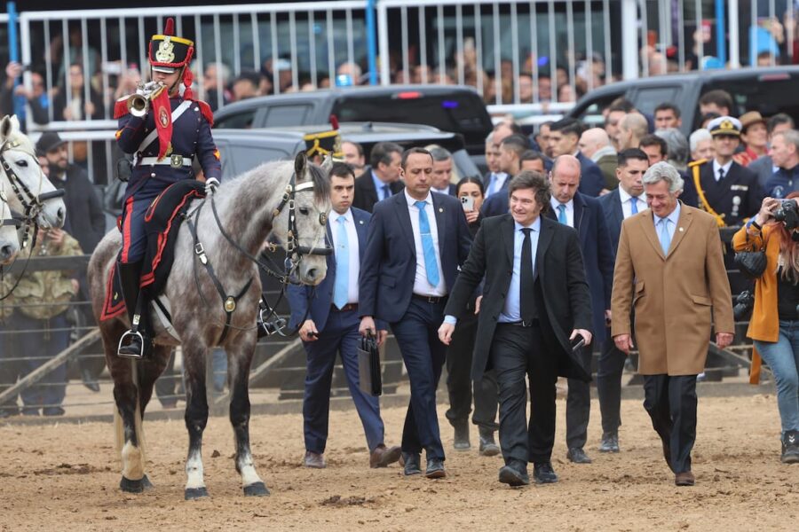 Karina y Caputo protagonizan el anuncio del Presidente sobre la reducción de retenciones