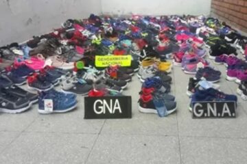 Cuatro condenados en juicio abreviado por contrabando de zapatillas en Entre Ríos y Uruguay