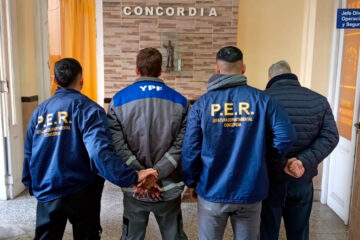 Detenidos un agente de Tránsito y su cómplice por su colaboración con Los Chacales de la Ruta en un robo en Concordia