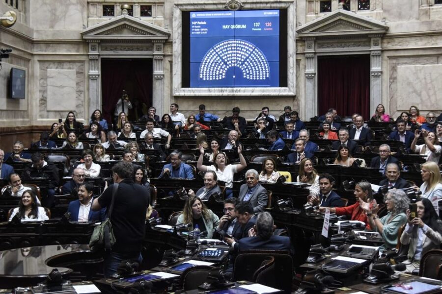 Diputados: con apoyo de aliados de Milei, la oposición logró poner en marcha la sesión por el Garrahan