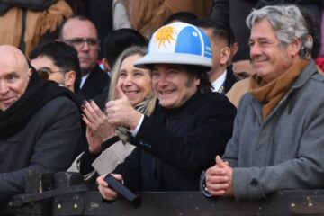 Las impresionantes imágenes del presidente Javier Milei y su equipo en la Rural de Palermo