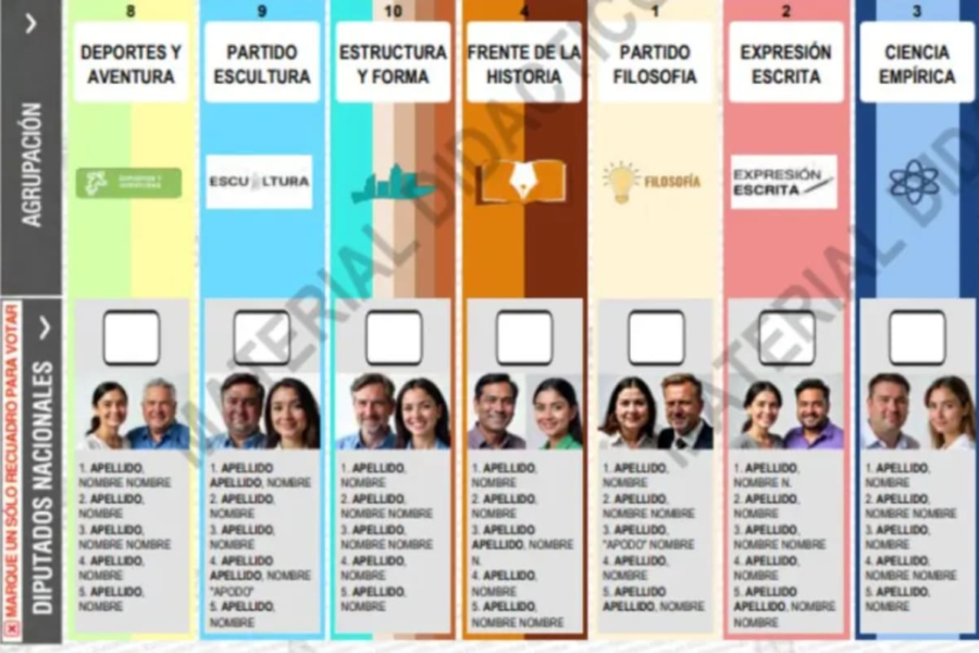 El camino a octubre. El Gobierno arranca la campaña para explicar cómo es el voto con la Boleta Única