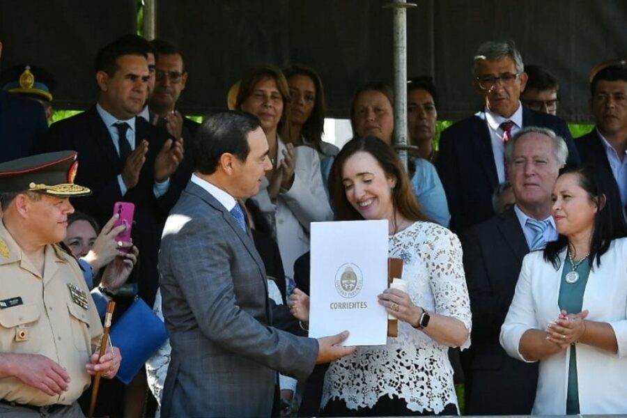 Victoria Villarruel en Corrientes: acompañará a Valdés en la restitución de los restos de Cabral