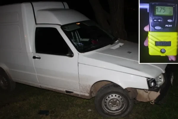 Conductor ebrio atropella a familia en Villaguay, se da a la fuga y es capturado por la policía