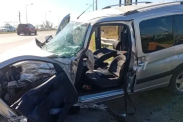 Una persona hospitalizada tras un accidente en el ingreso a Villa Paranacito