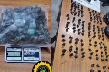 Allanamiento en Concordia resulta en el secuestro de cocaína y la detención de dos individuos involucrados