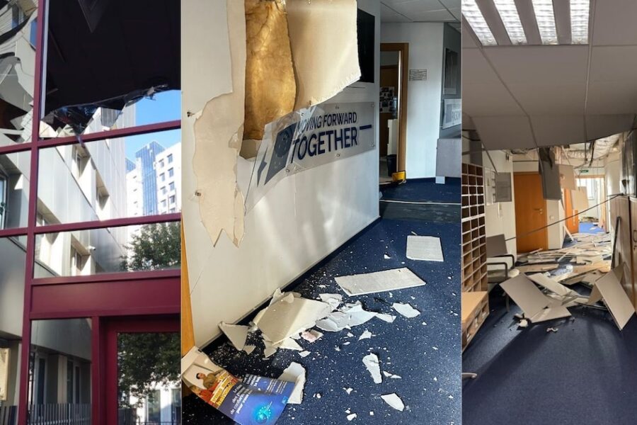 Bombardeos rusos en Ucrania impactan sede de la misión de la UE en Kiev: denuncia de ataque deliberado.