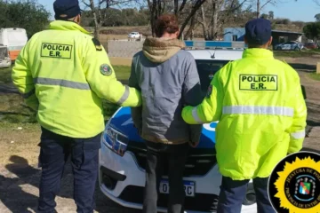 Capturado en control vial, un prófugo intentó ocultar su identidad ante la policía al tener pedido de captura