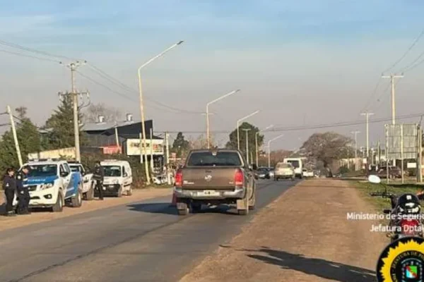 Joven sufre fractura severa en accidente registrado en la Ruta 130 de Colón